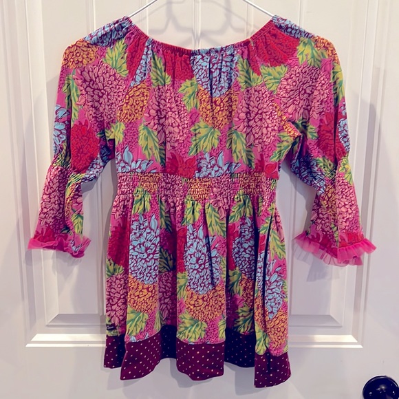 Matilda Jane Paint By Numbers Pom Pom Peasant Top - Picture 2 of 2